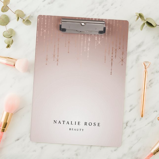 Porte-bloc Blush Rain Personnalisé (Créateur téléchargé)