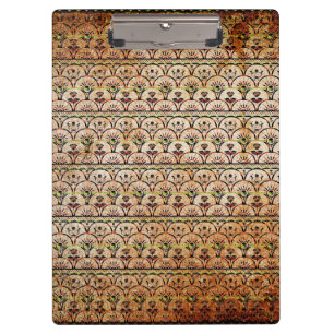 Porte-bloc Boho Beauté, Motif Brown Grunge Porte - bloc