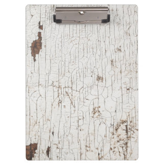Porte-bloc Bois blanc de Vintage