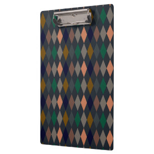 Porte-bloc Bois foncé Harlequin Diamants