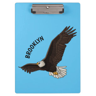 Porte-bloc Bonne illustration de dessin d'aigle à chauve-sour