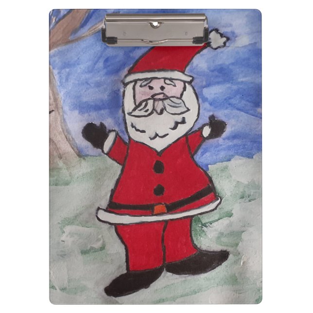 Porte-bloc Bonne Père Noël (Devant)