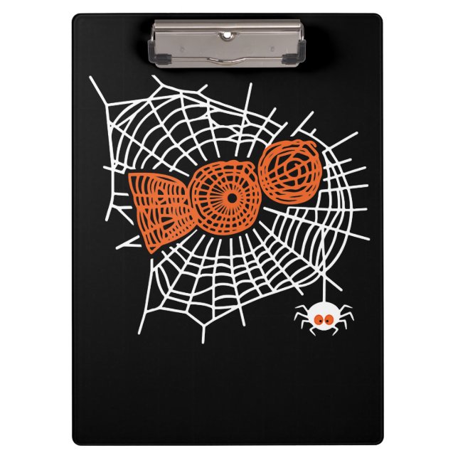 Porte-bloc Boo Spider Web Funny mignon Spider Web Graphique (Devant)