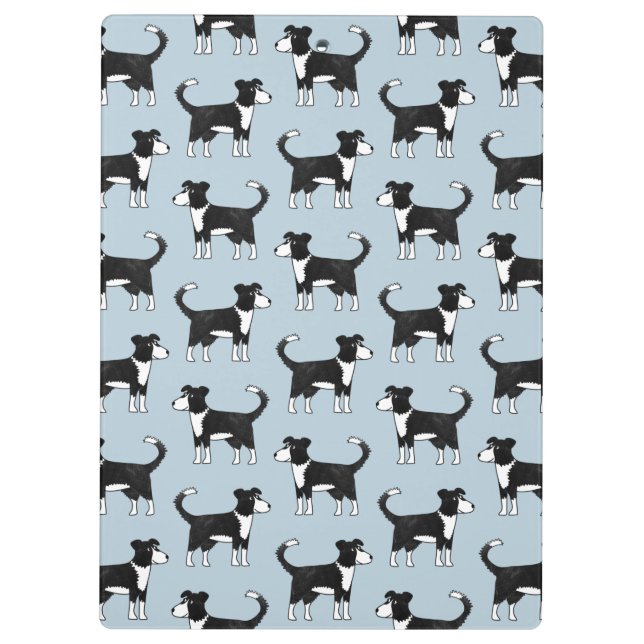 Porte-bloc Bordure Collie Sheep Chien (Dos)