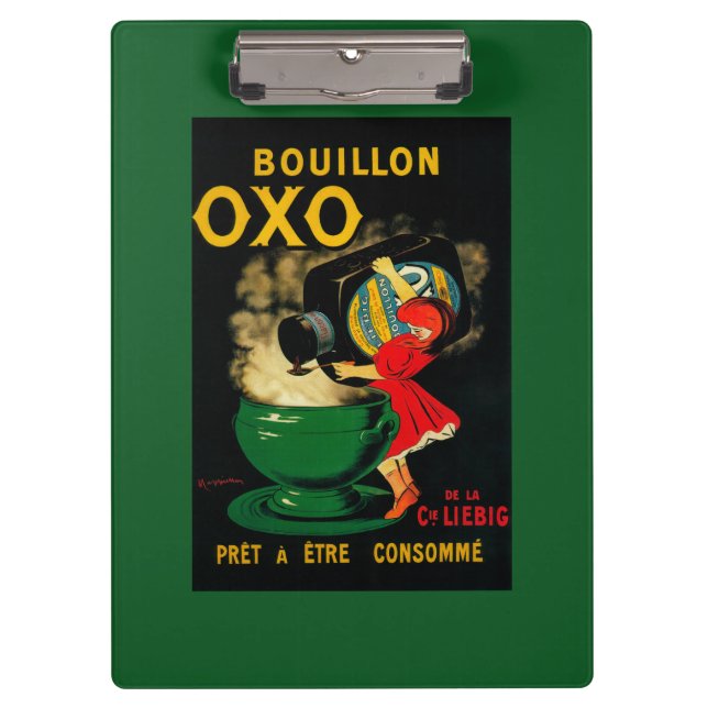 Porte-bloc Bouillon OXO PoseterEurope vintage (Devant)