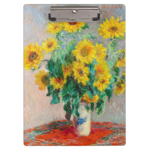 Porte-bloc Bouquet de tournesols Claude Monet