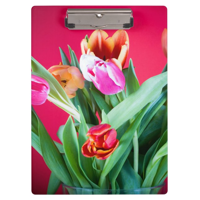 Porte-bloc Bouquet de tulips (Devant)
