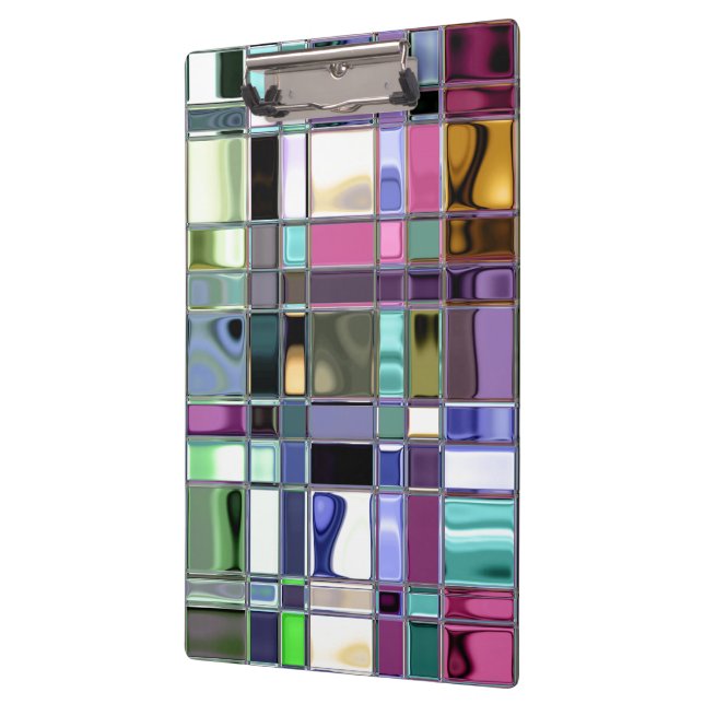 Porte-bloc Brillant et personnalisable colorés (Gauche)