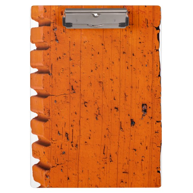 Porte-bloc Brique Orange - Atom De La Création (Devant)