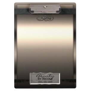 Porte-bloc Bronze Or Bronze brillant élégant Chic Glam Person