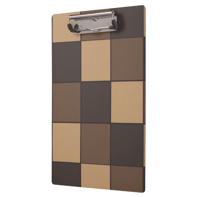 Porte-bloc Brown Checkers (Gauche)