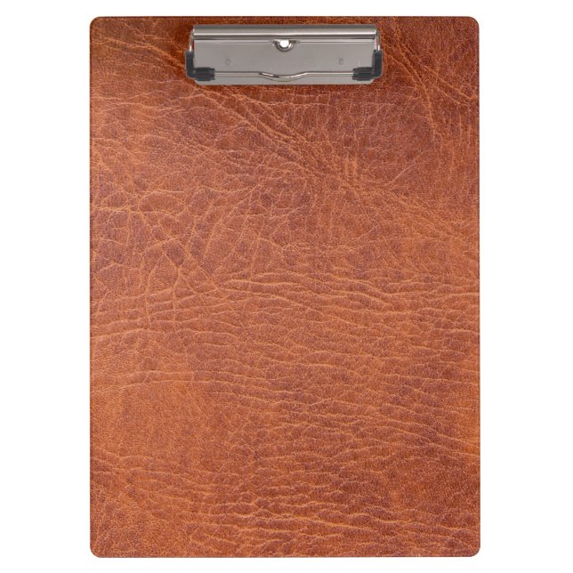 Porte-bloc Brown leather (Devant)
