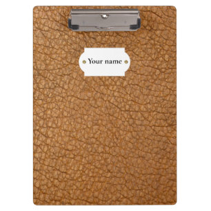 Porte-bloc Brown leather