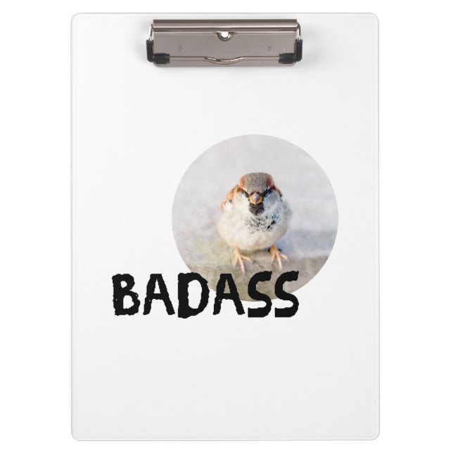 Porte-bloc Bruant - Badass (Devant)