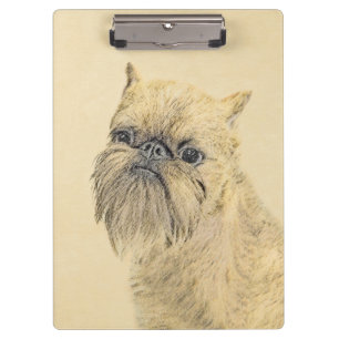 Porte-bloc Bruxelles Griffon Peinture - Cute Original Chien A