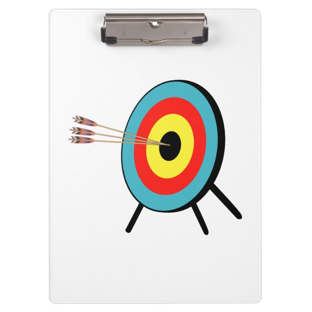 Porte-bloc Bullseye à trois flèches (Devant)