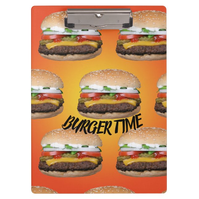 Porte-bloc Burger de la Personnaliser (Devant)