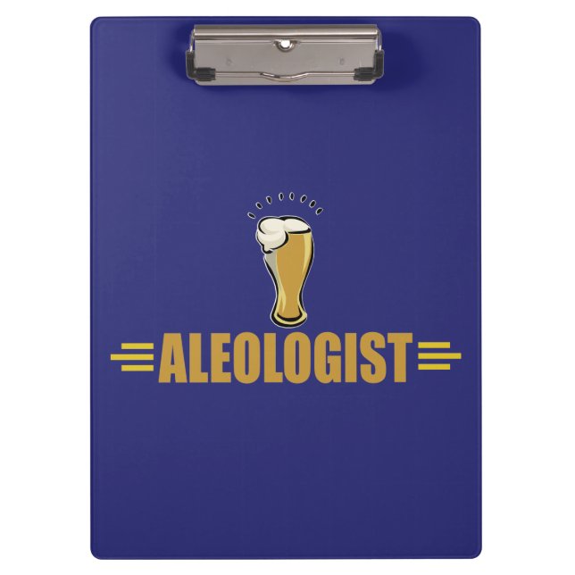 Porte-bloc Buveur de Bière Drôle (Devant)