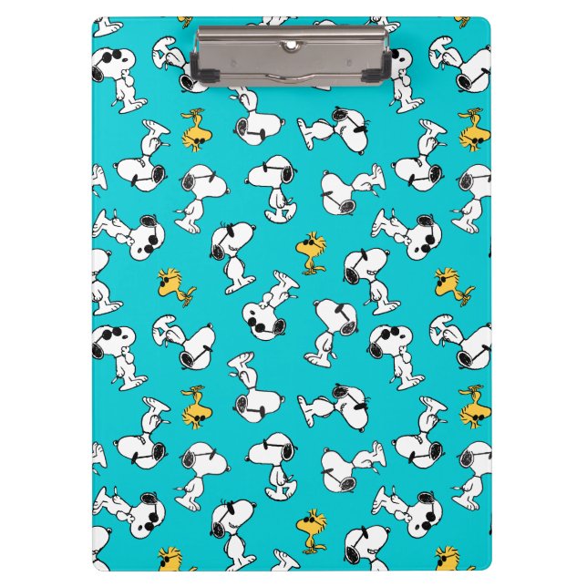 Porte-bloc cacahuètes | Snoopy & Lunettes de soleil Motif (Devant)