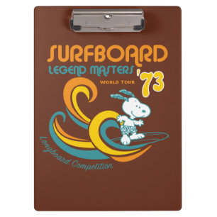 Porte-bloc cacahuètes   Snoopy Surboard Longboard Competition