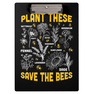 Porte-bloc Cadeau apiculteur | Plantes Qui Sauvent Les Abeill