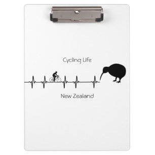 Porte-bloc Cadeau de vélo Kiwi Battement de cœur de cyclisme