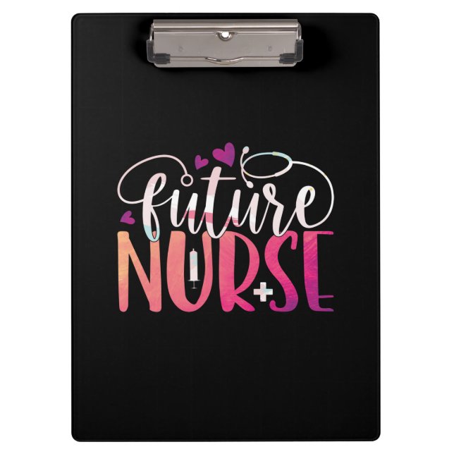 Porte-bloc Cadeau infirmière | future infirmière (Devant)