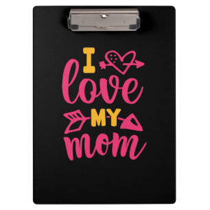 Porte-bloc Cadeau infirmière I Love My Mom