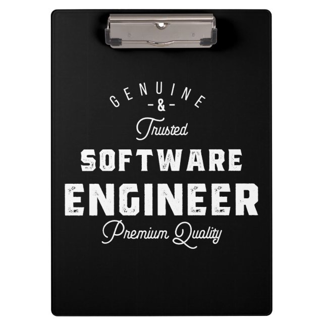 Porte-bloc Cadeau pour ingénieur logiciel (Devant)