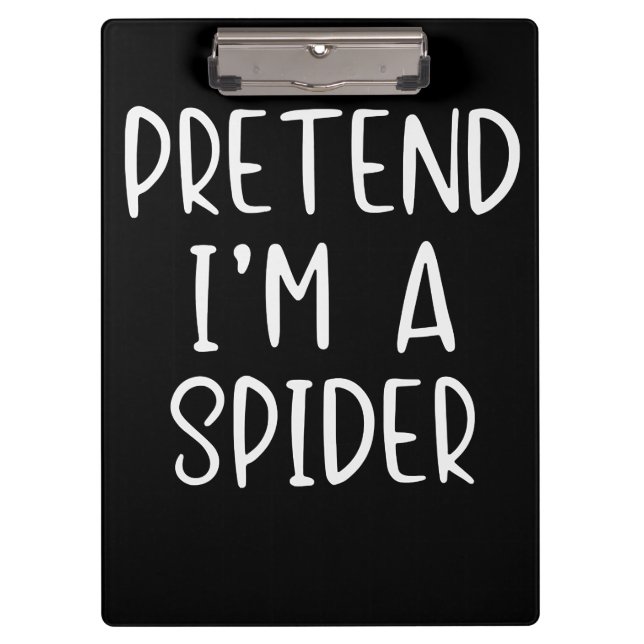 Porte-bloc Cadeau Spider |Prétendre costume d'araignée Hallow (Devant)