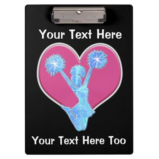 Porte-bloc Cadeaux Cheerleading d'entraîneur, porte - bloc (Devant)