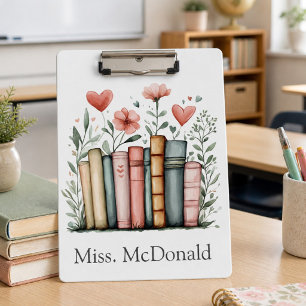 Porte-bloc Cadeaux de Remerciement pour les Enseignants Fleur
