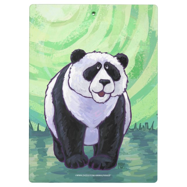Porte-bloc Cadeaux et accessoires pour ours Panda (Dos)