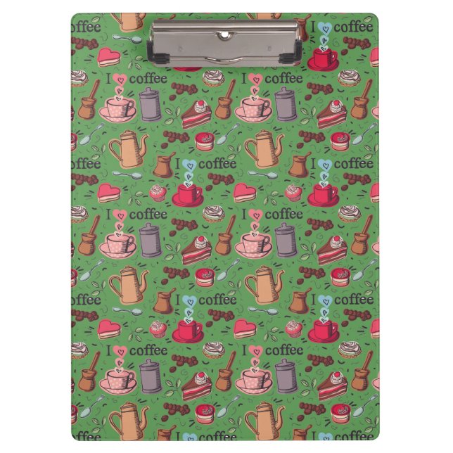 Porte-bloc Café et Cakes (Devant)