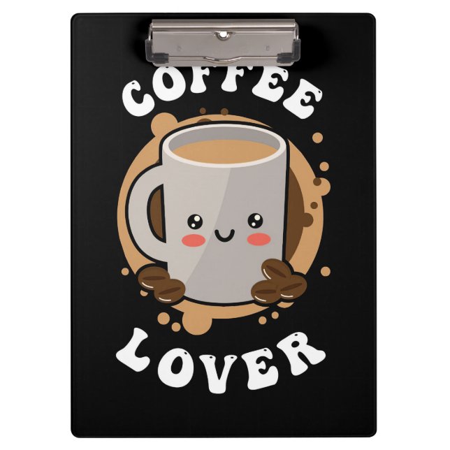 Porte-bloc Café Lover Cappuccino Lover (Devant)