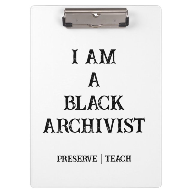 Porte-bloc Cahier à spirale Notes de terrain de l'archiviste (Devant)