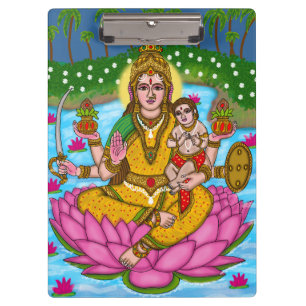 Porte-bloc Cahier de la déesse Lakshmi