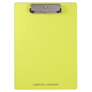 Porte-bloc Cahier de révision Chartreuse personnalisé avec no