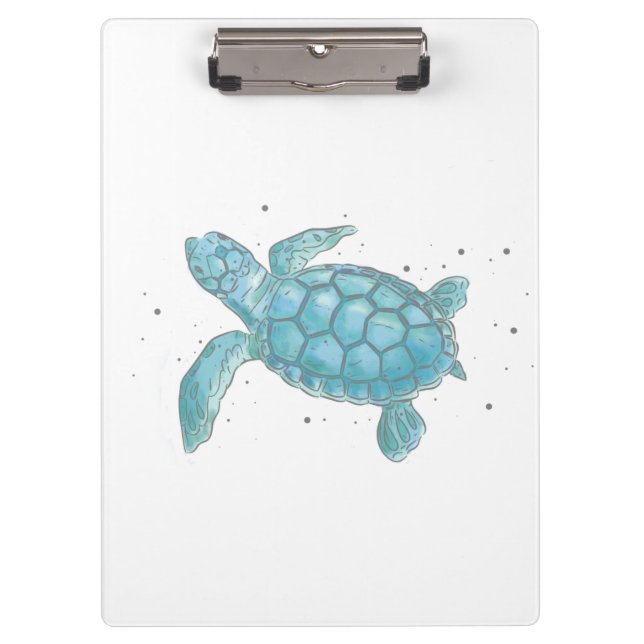 Porte-bloc Cahier Tortue de Mer (Devant)