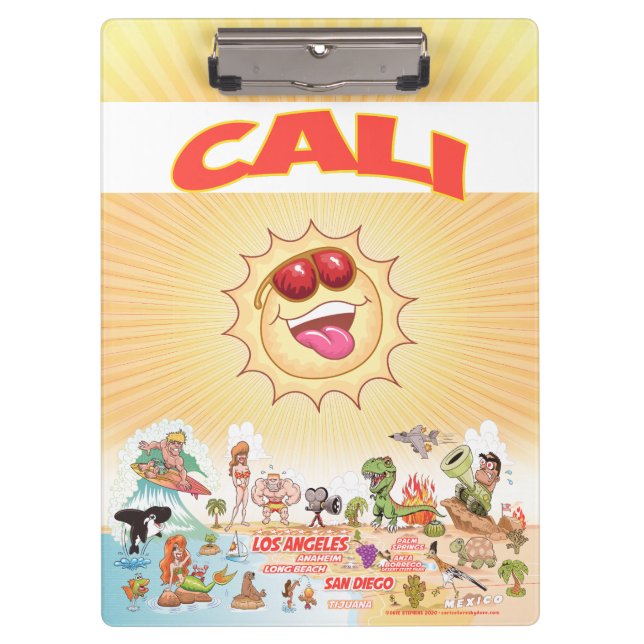 Porte-bloc California Beach Paradise Porte - bloc (Devant)