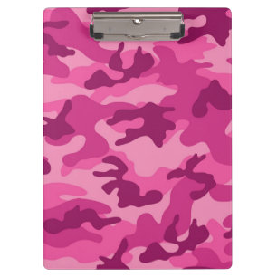 Porte-bloc Camo rose clair, Camouflage