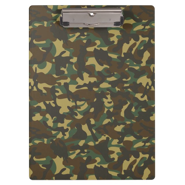 Porte-bloc Camouflage de forêt  (Devant)