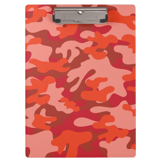 Porte-bloc Camouflage rouge (Devant)