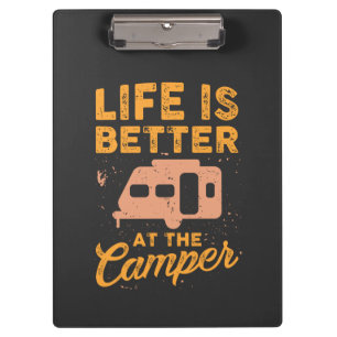 Porte-bloc Camping - La Vie Est Meilleure Au Camper