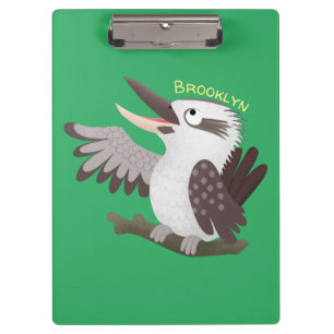 Porte-bloc Caricature de kookaburra drôle et drôle