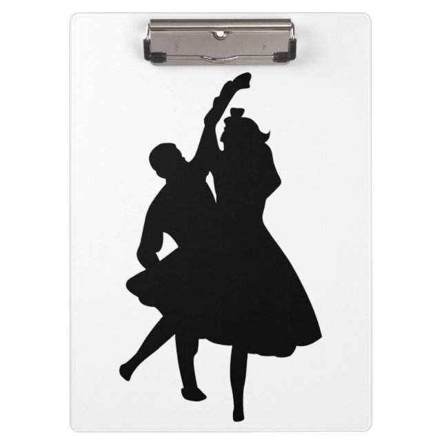 PORTE-BLOC CARNET DES DANSEURS DE SILHOUETTE (Devant)
