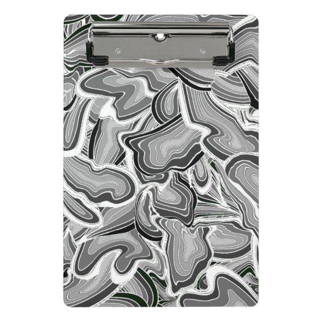 Porte-bloc Carnet liquide gris Mini Porte - bloc (Devant)