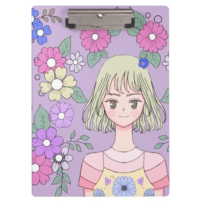 Porte-bloc carnet "Yume no Hana" (Devant)