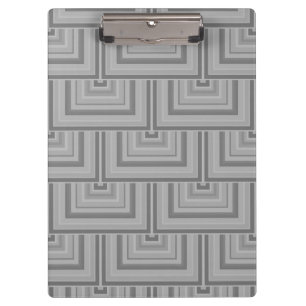 Porte-bloc Carré gris