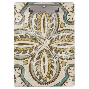 Porte-bloc Carré Non-Embelli III de batik